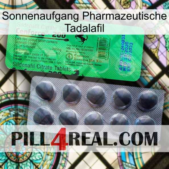 Sunrise Pharmaceutical Tadalafil new04
